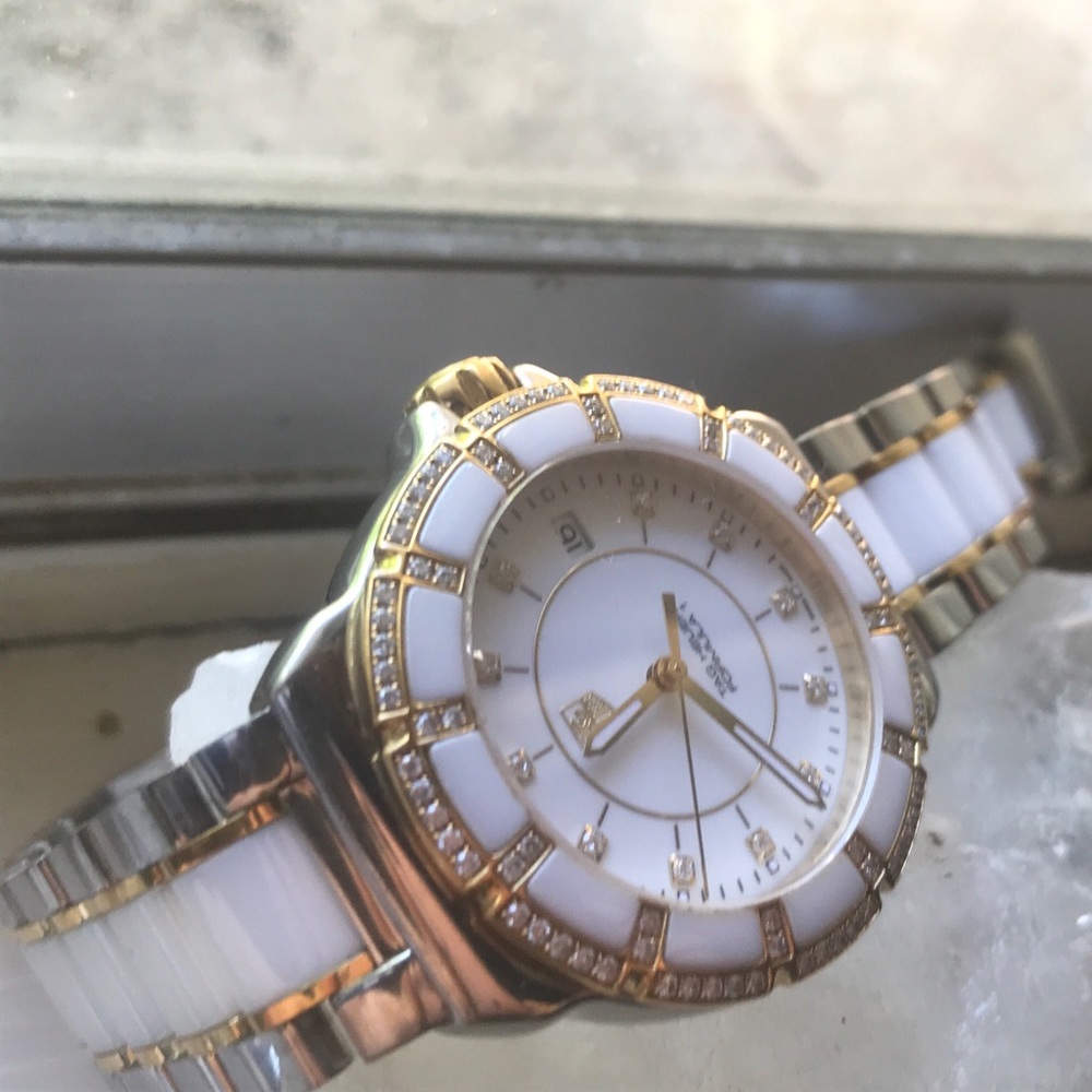 TAG Heuer Formula 1 18K Gold w Diamonds